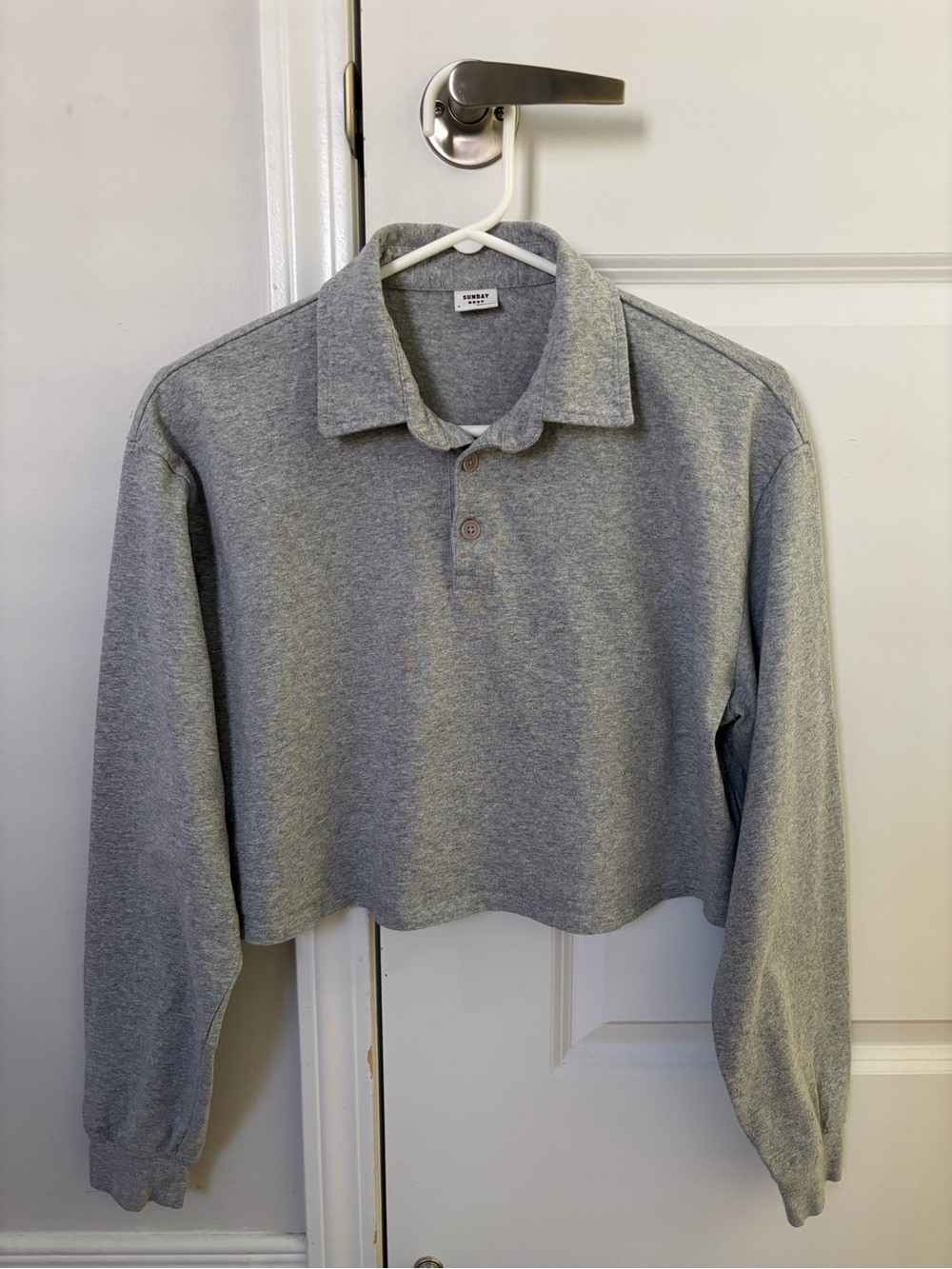 Aritzia (Sunday Best) polo longsleeve shirt